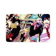 Blue Exorcist Rin Okumura, Yukio Okumura, Kuro, Shiemi Moriyama  Credit Card Skins (4-in-1 Pack)