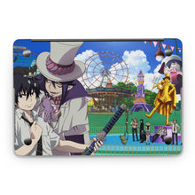 Load image into Gallery viewer, Blue Exorcist Rin Okumura, Yukio Okumura, Mephisto Pheles, Kuro, Shura Kirigakure  Macbook Skin
