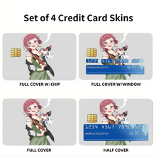 Load image into Gallery viewer, Bocchi the Rock  Credit Card Skins (4-in-1 Pack)
