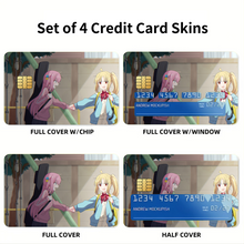 Load image into Gallery viewer, Bocchi the Rock  Credit Card Skins (4-in-1 Pack)
