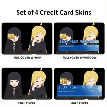Load image into Gallery viewer, Bocchi the Rock  Credit Card Skins (4-in-1 Pack)
