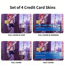 Load image into Gallery viewer, Bocchi the Rock  Credit Card Skins (4-in-1 Pack)
