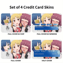 Load image into Gallery viewer, Bocchi the Rock  Credit Card Skins (4-in-1 Pack)
