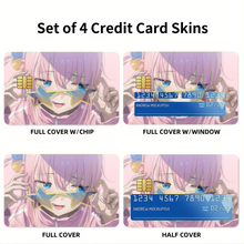 Load image into Gallery viewer, Bocchi the Rock  Credit Card Skins (4-in-1 Pack)
