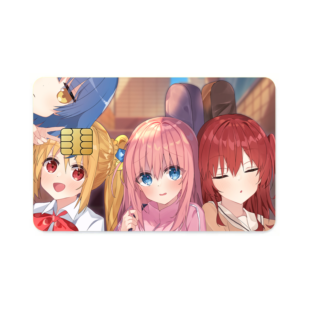 Bocchi the Rock  Credit Card Skins (4-in-1 Pack)