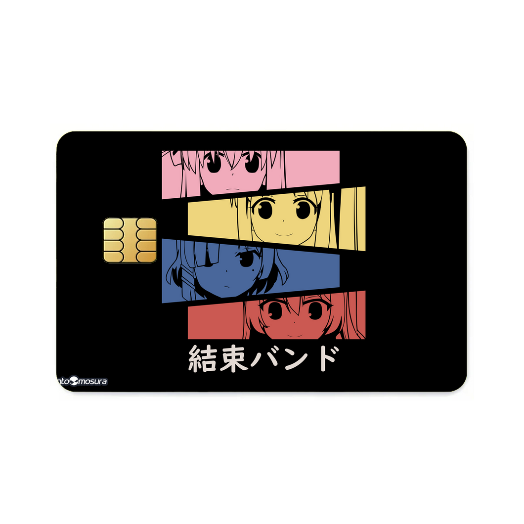 Bocchi the Rock  Credit Card Skins (4-in-1 Pack)