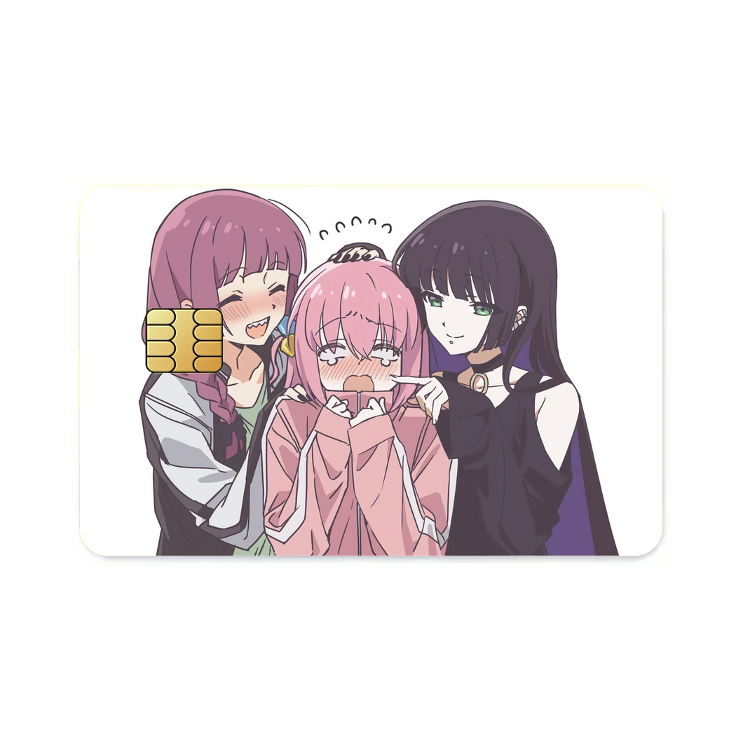 Bocchi the Rock  Credit Card Skins (4-in-1 Pack)