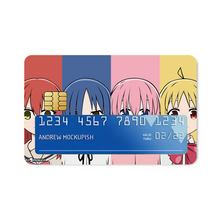 Load image into Gallery viewer, Bocchi the Rock  Credit Card Skins (4-in-1 Pack)
