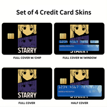 Load image into Gallery viewer, Bocchi the Rock - STARRY  Credit Card Skins (4-in-1 Pack)
