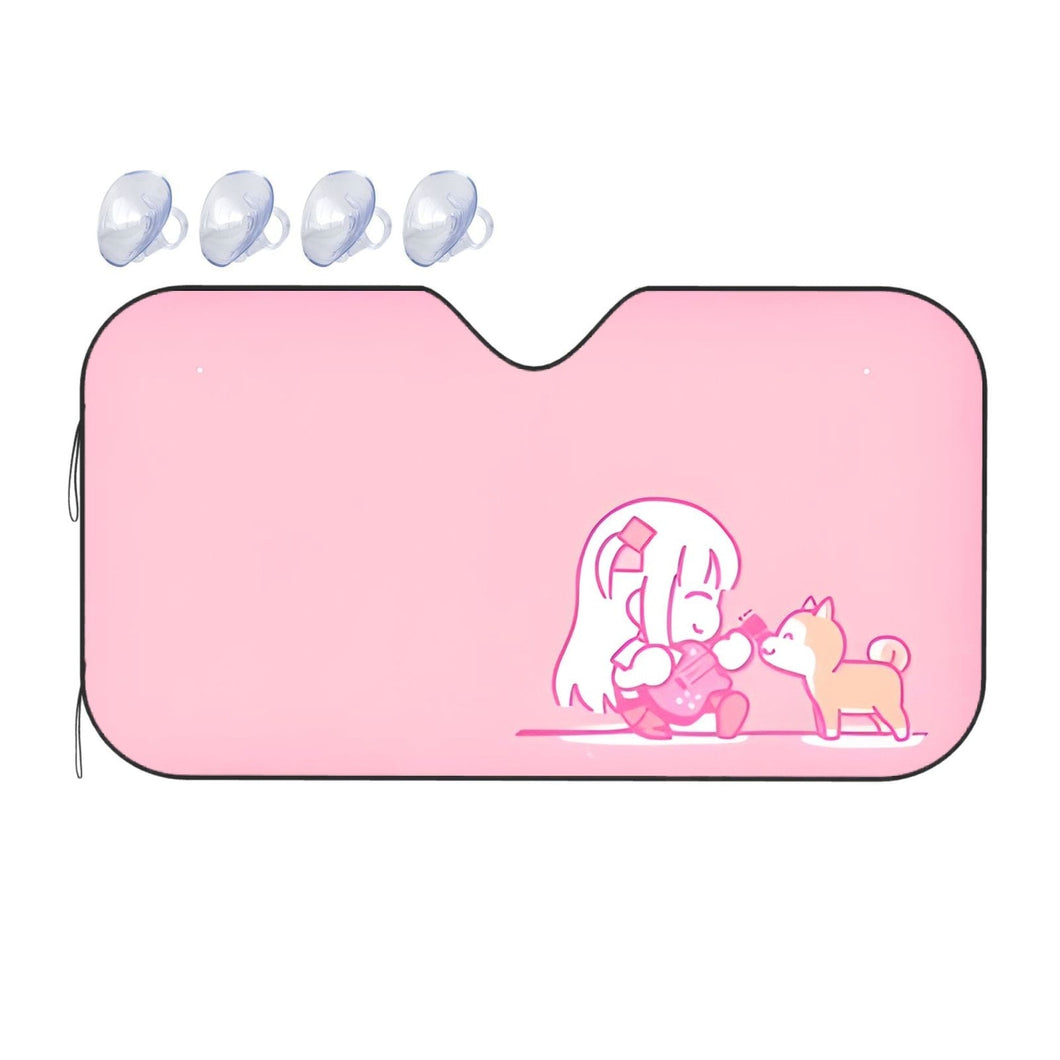 Bocchi the Rock! Wallpaper  Car Sunshade