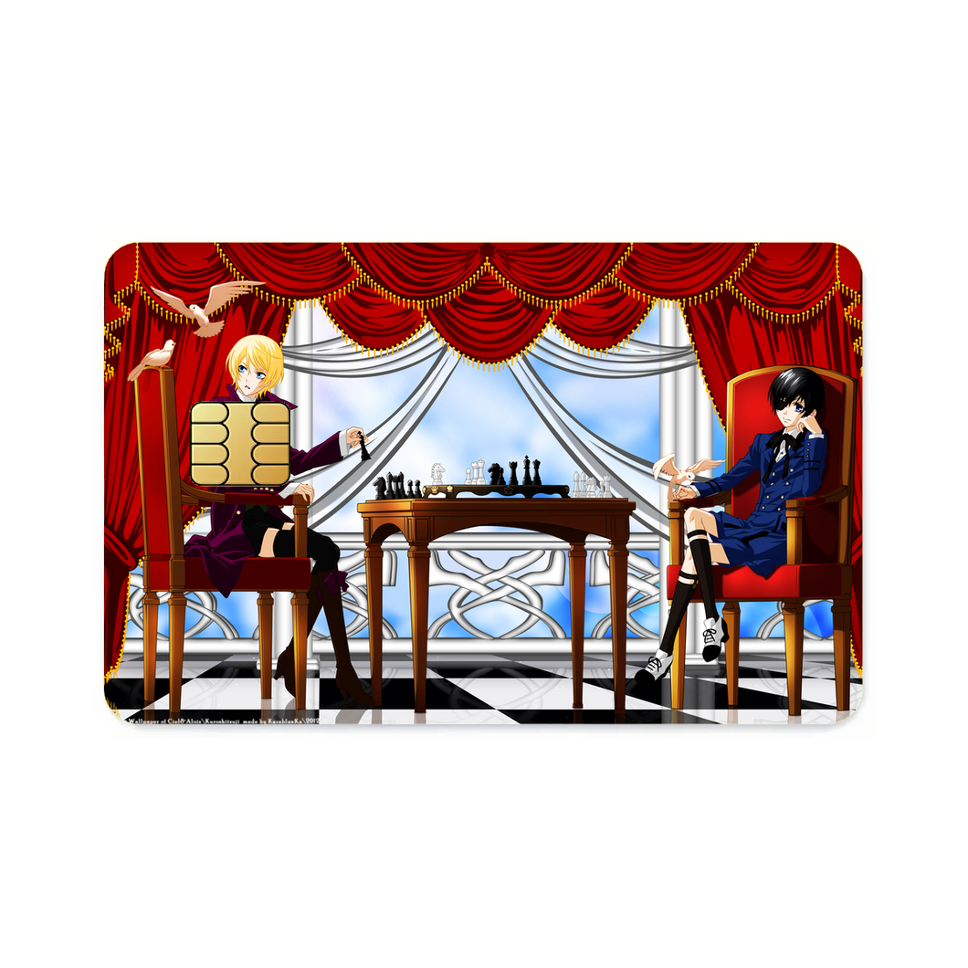 Boring game of chess  Credit Card Skins (4-in-1 Pack)