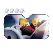 Load image into Gallery viewer, Boruto and Deidara  Car Sunshade
