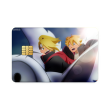 Load image into Gallery viewer, Boruto and Deidara  Credit Card Skins (4-in-1 Pack)
