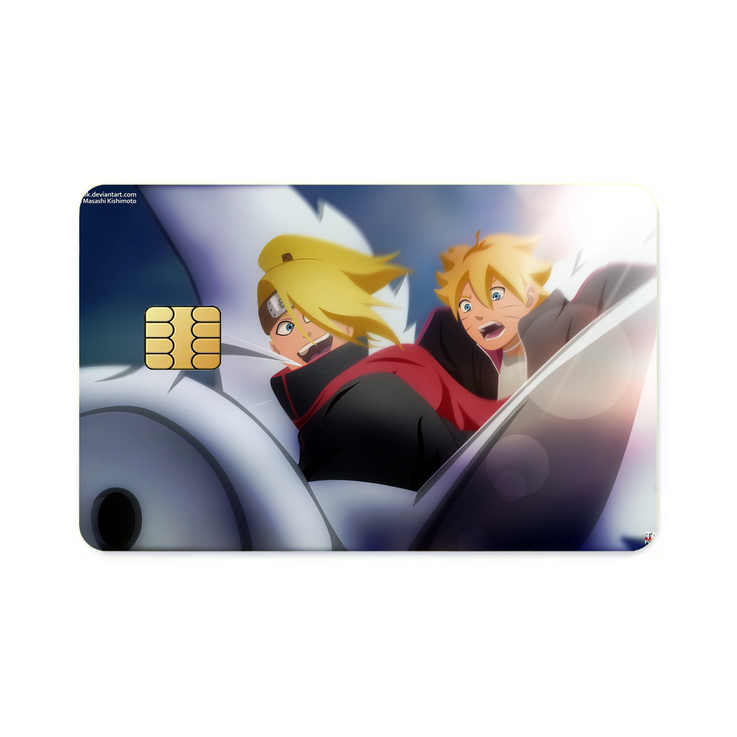 Boruto and Deidara  Credit Card Skins (4-in-1 Pack)