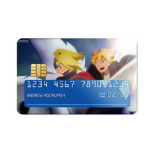 Load image into Gallery viewer, Boruto and Deidara  Credit Card Skins (4-in-1 Pack)
