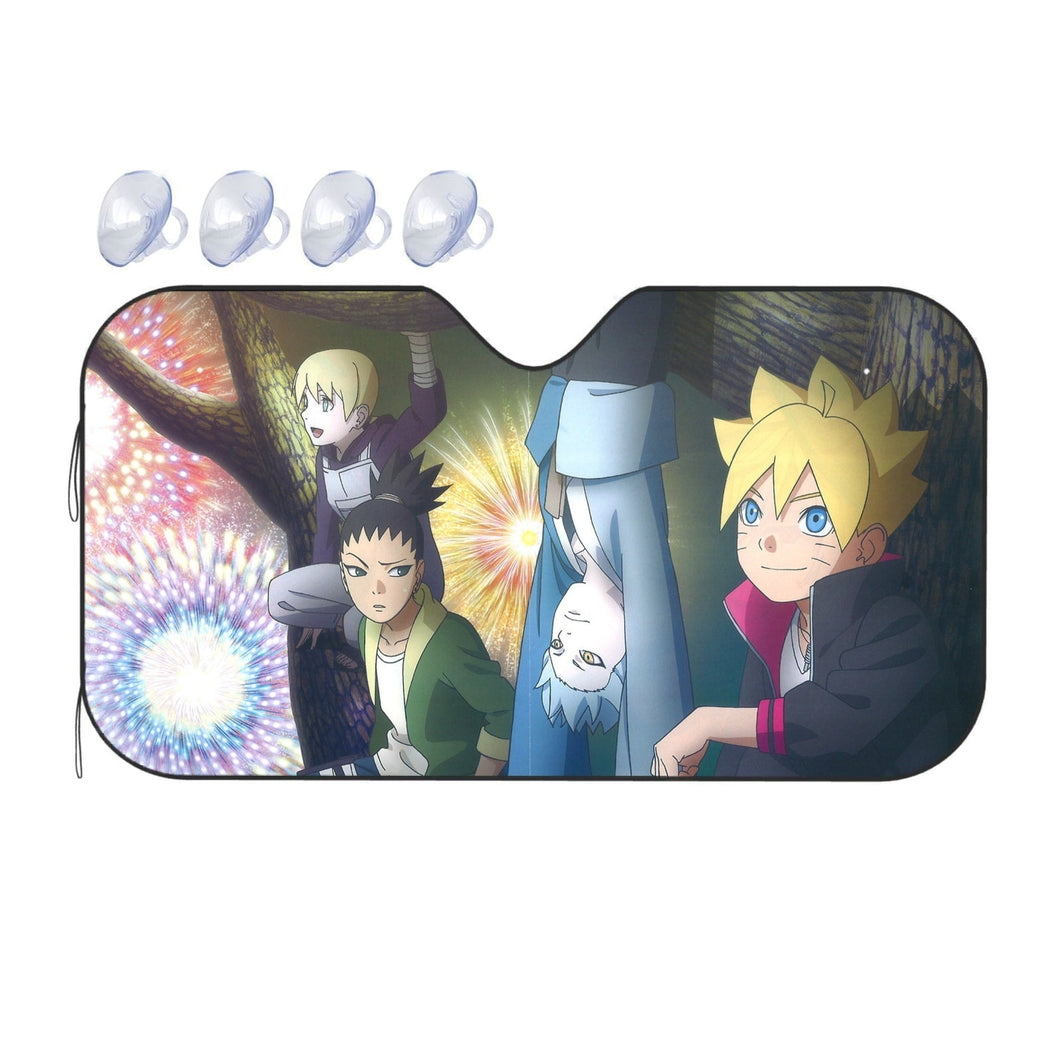 Boruto and friends Car Sunshade