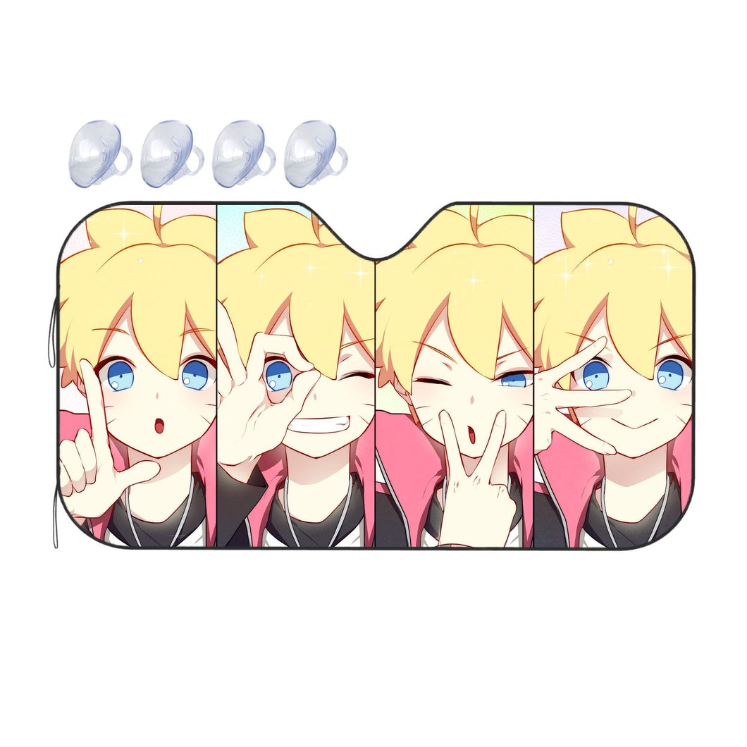 Boruto  Car Sunshade