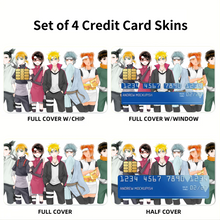 Load image into Gallery viewer, Boruto  Credit Card Skins (4-in-1 Pack)
