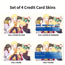 Load image into Gallery viewer, Boruto  Credit Card Skins (4-in-1 Pack)
