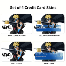 Load image into Gallery viewer, Boruto  Credit Card Skins (4-in-1 Pack)
