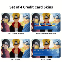 Load image into Gallery viewer, Boruto  Credit Card Skins (4-in-1 Pack)
