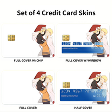 Load image into Gallery viewer, Boruto  Credit Card Skins (4-in-1 Pack)
