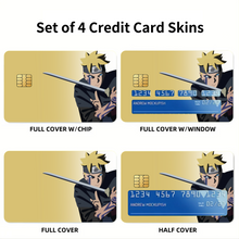 Load image into Gallery viewer, Boruto  Credit Card Skins (4-in-1 Pack)
