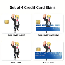 Load image into Gallery viewer, Boruto  Credit Card Skins (4-in-1 Pack)
