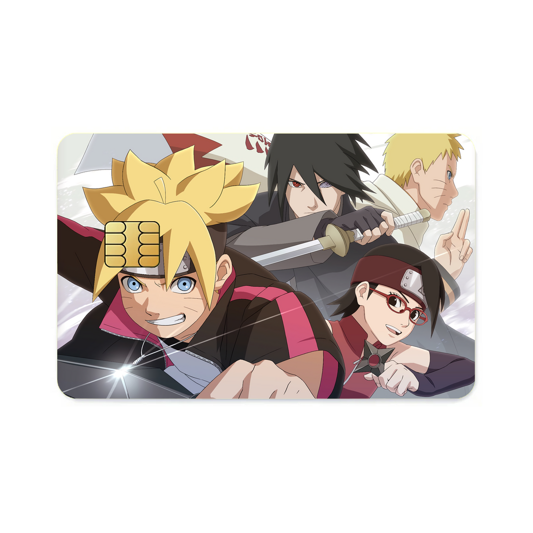 Boruto  Credit Card Skins (4-in-1 Pack)