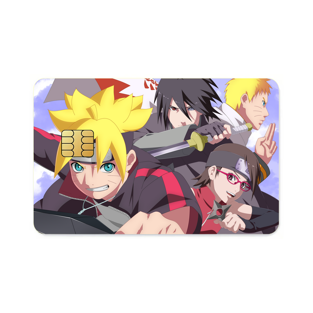 Boruto  Credit Card Skins (4-in-1 Pack)