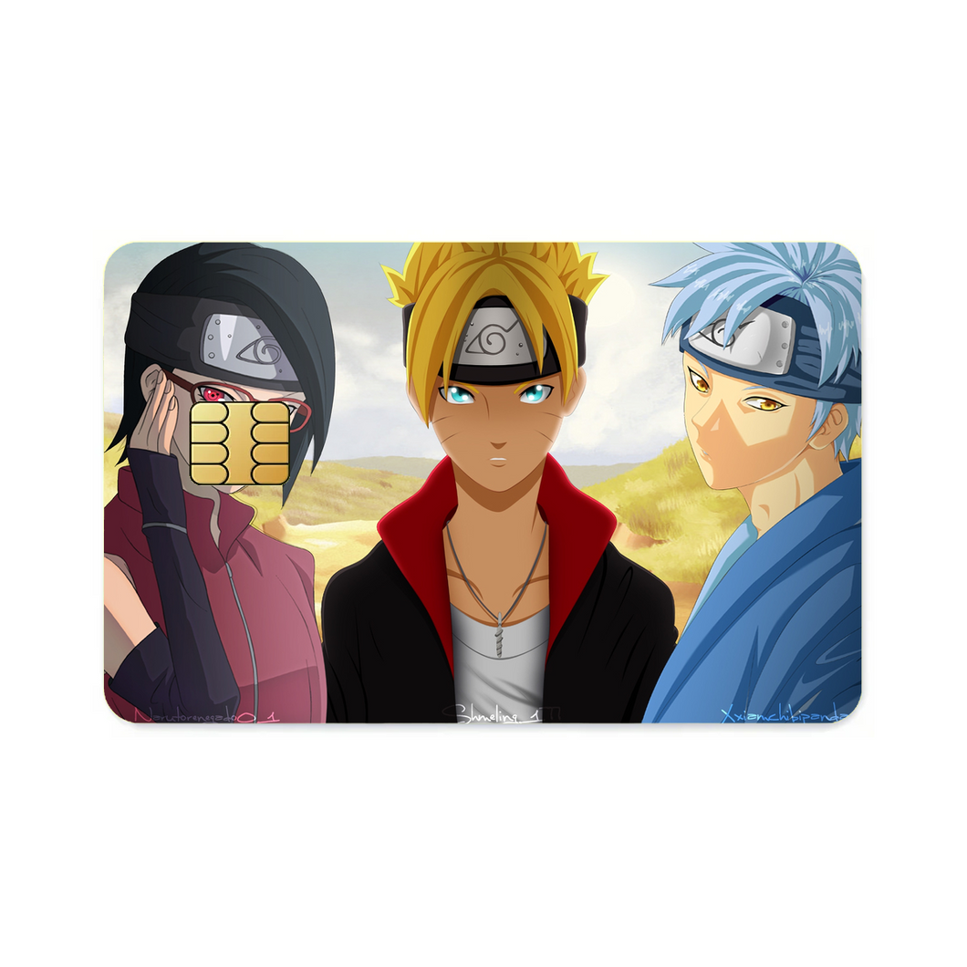 Boruto  Credit Card Skins (4-in-1 Pack)