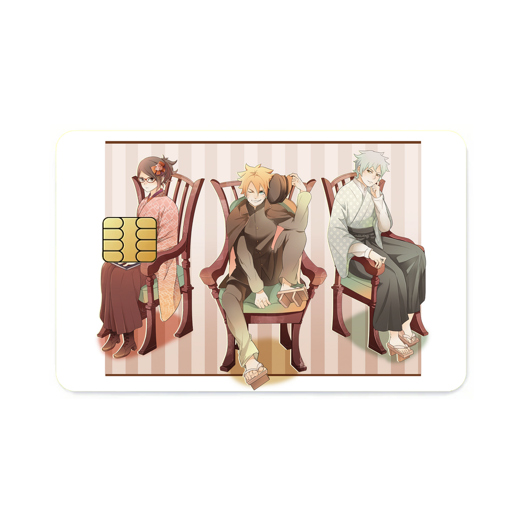 Boruto  Credit Card Skins (4-in-1 Pack)