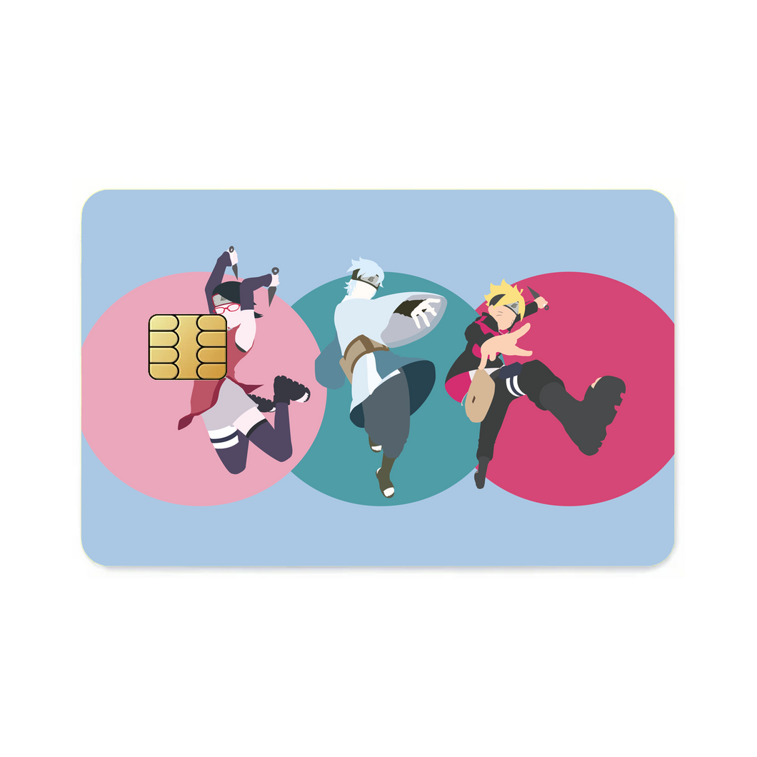 Boruto  Credit Card Skins (4-in-1 Pack)