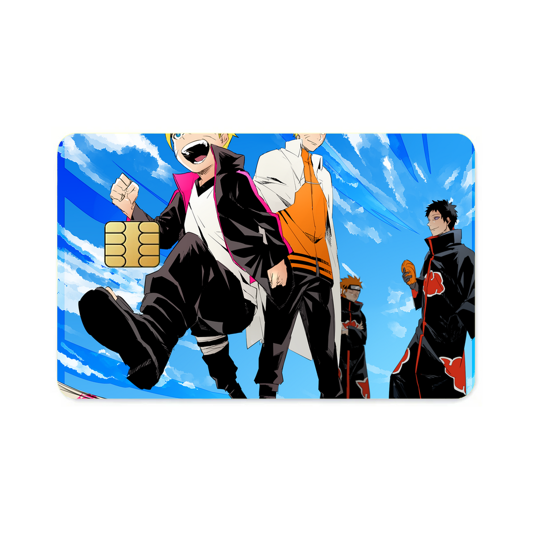 Boruto  Credit Card Skins (4-in-1 Pack)