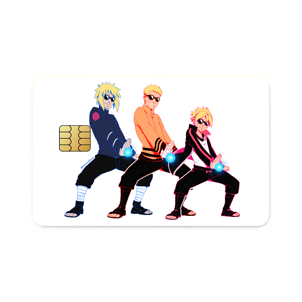 Boruto  Credit Card Skins (4-in-1 Pack)
