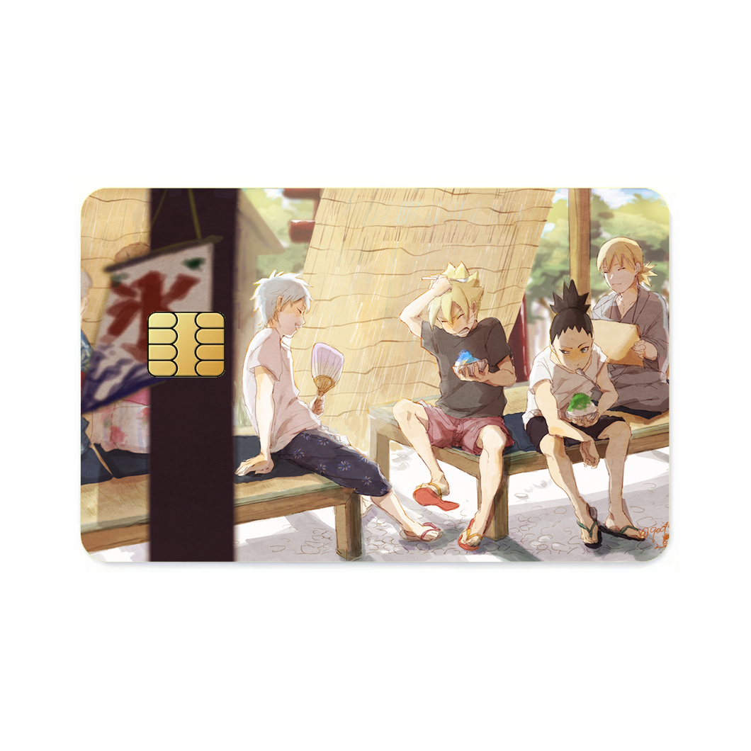 Boruto  Credit Card Skins (4-in-1 Pack)