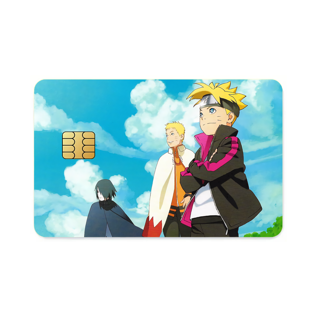 Boruto  Credit Card Skins (4-in-1 Pack)