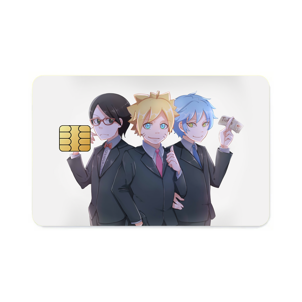 Boruto  Credit Card Skins (4-in-1 Pack)