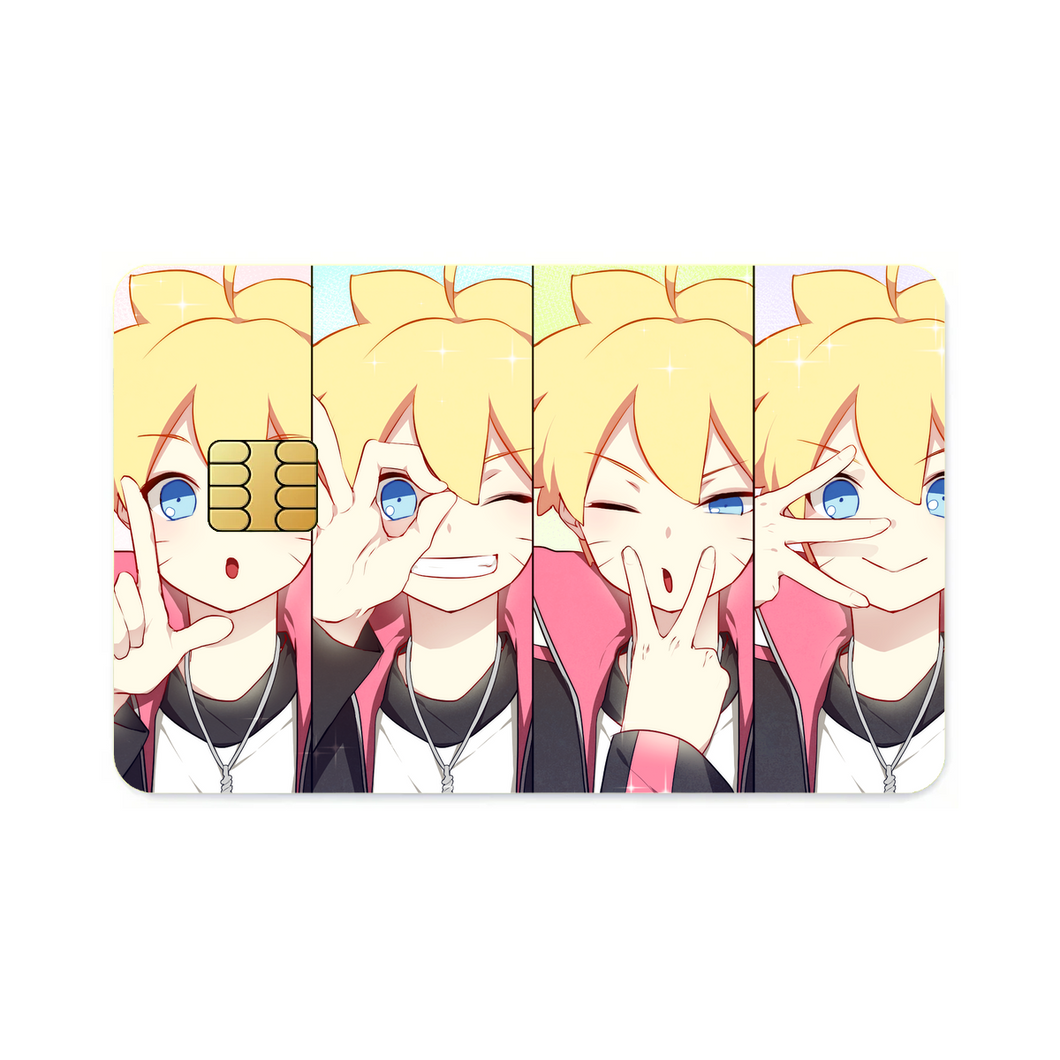 Boruto  Credit Card Skins (4-in-1 Pack)