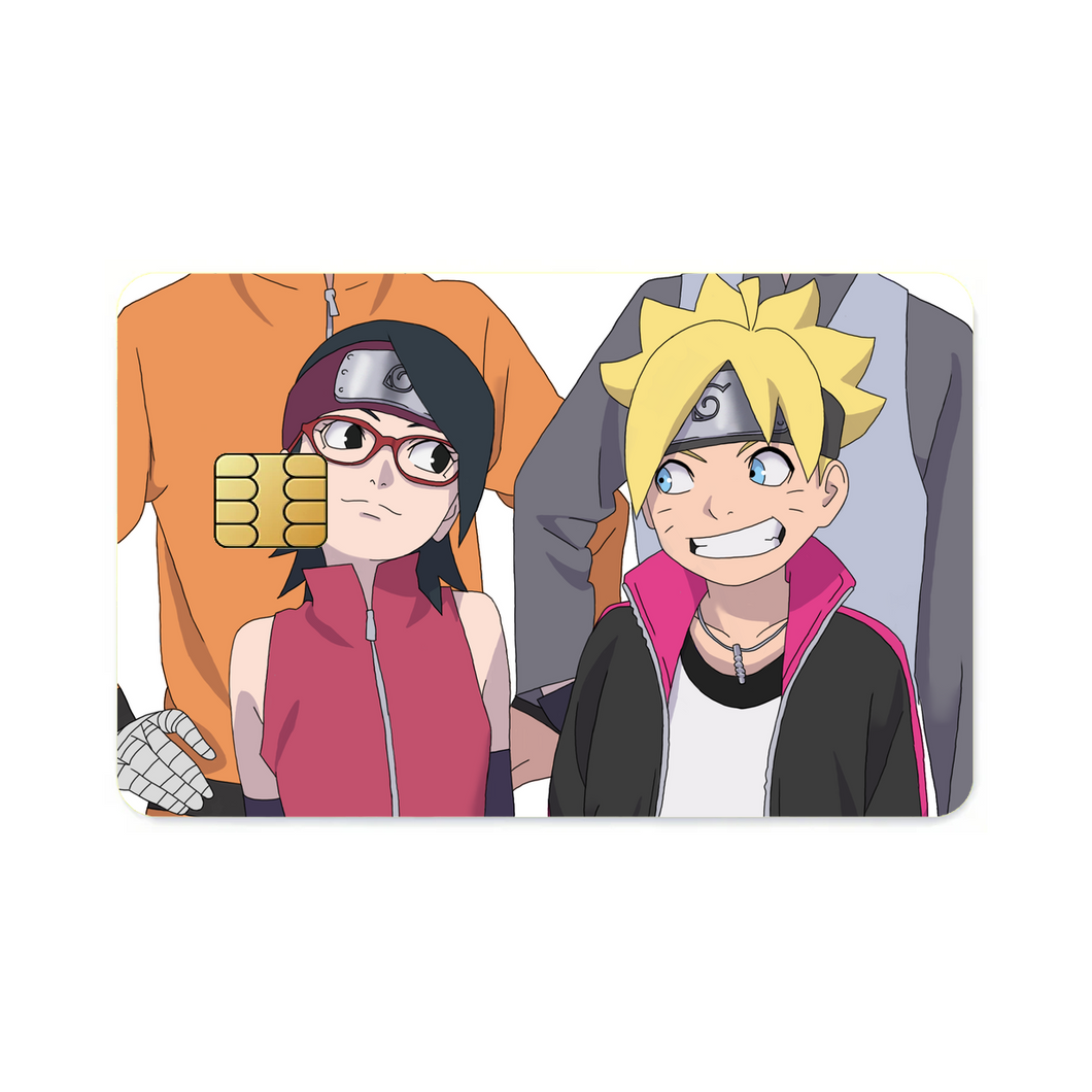 Boruto  Credit Card Skins (4-in-1 Pack)