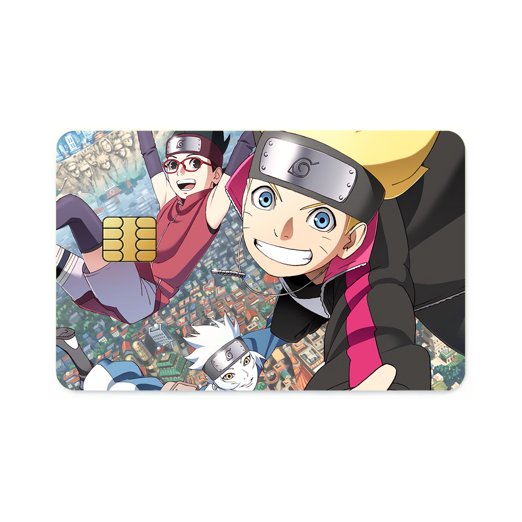Boruto  Credit Card Skins (4-in-1 Pack)