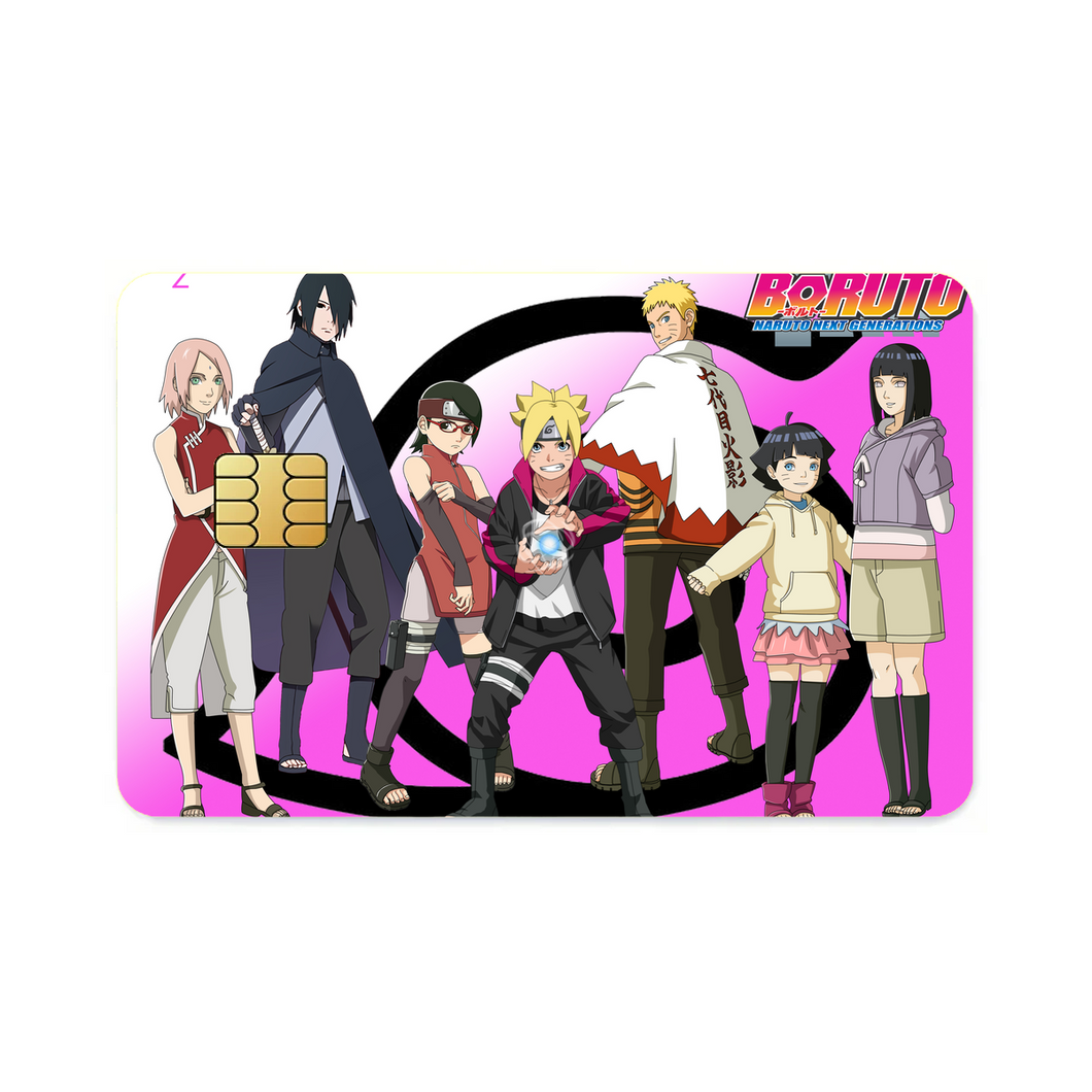 Boruto  Credit Card Skins (4-in-1 Pack)
