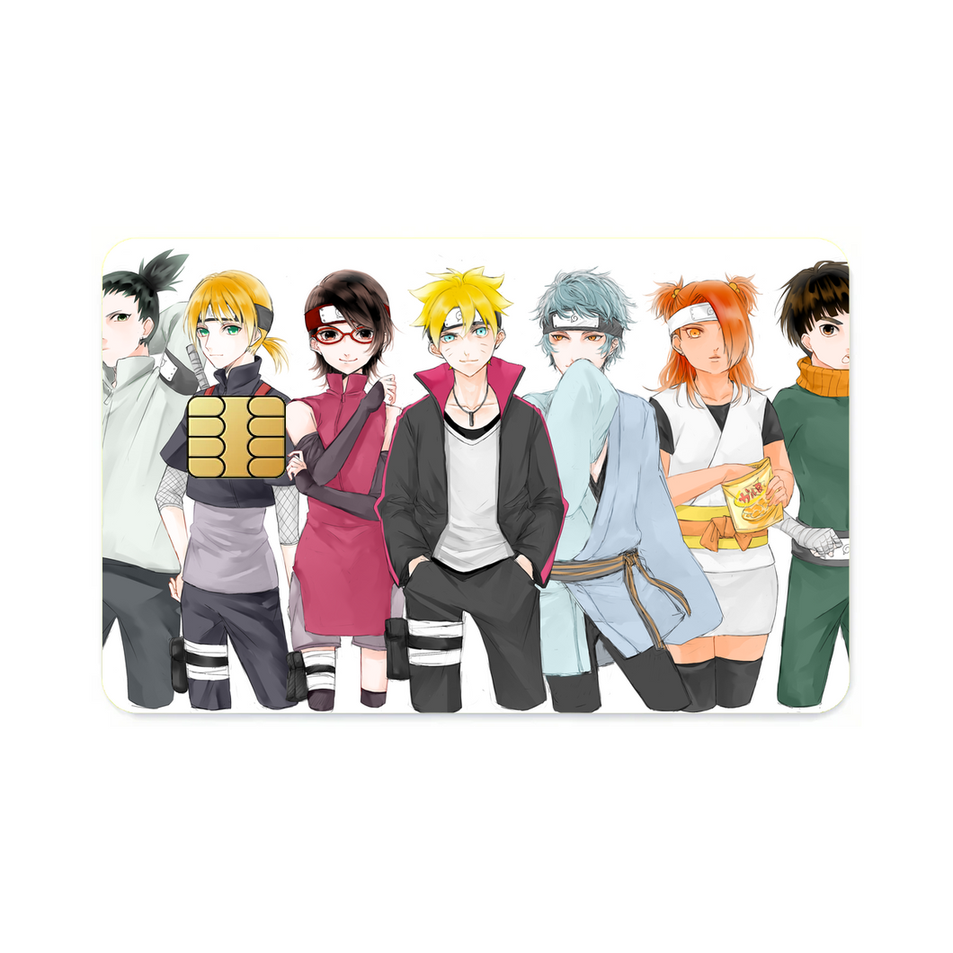 Boruto  Credit Card Skins (4-in-1 Pack)