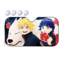 Load image into Gallery viewer, Boruto, Himawari &amp; Akamaru  Car Sunshade
