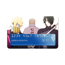 Load image into Gallery viewer, Boruto, Sasuke &amp; Naruto  Credit Card Skins (4-in-1 Pack)
