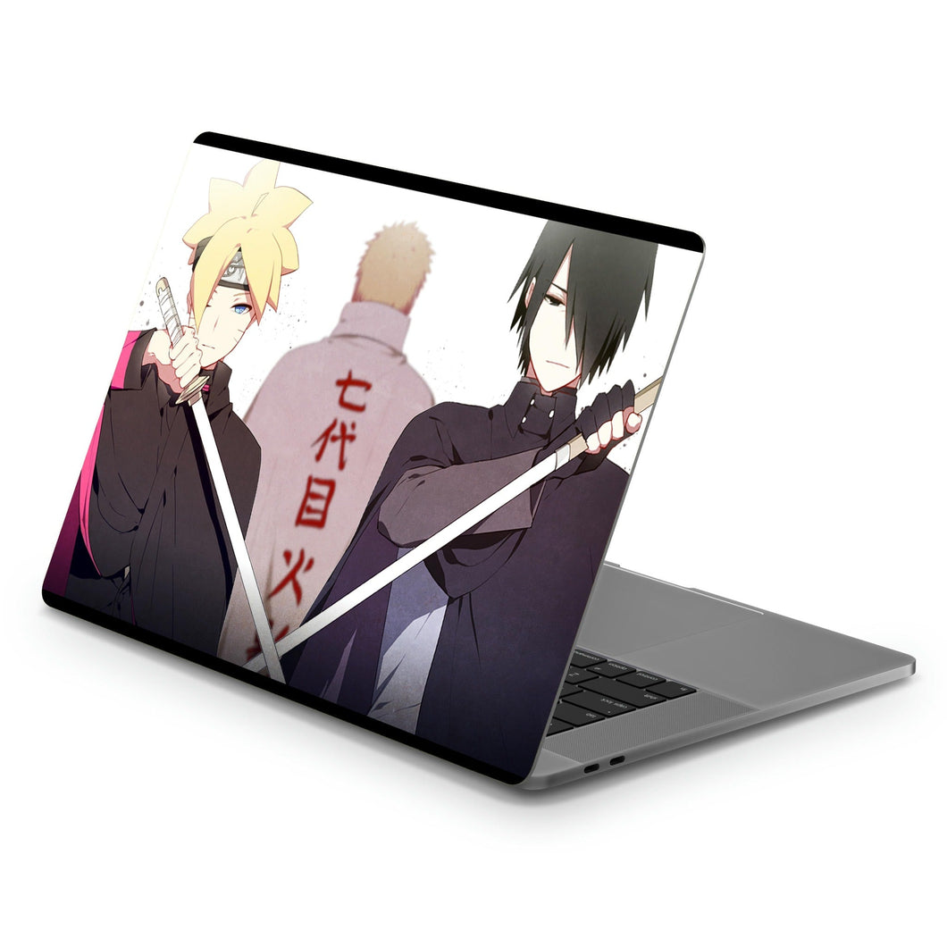 Boruto, Sasuke & Naruto  Macbook Skin
