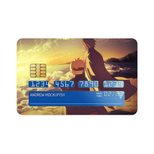 Load image into Gallery viewer, Boruto with his mentor watching the sunrise  Credit Card Skins (4-in-1 Pack)
