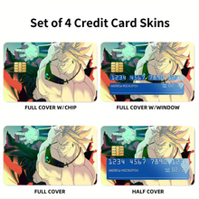 Load image into Gallery viewer, Broly  Credit Card Skins (4-in-1 Pack)
