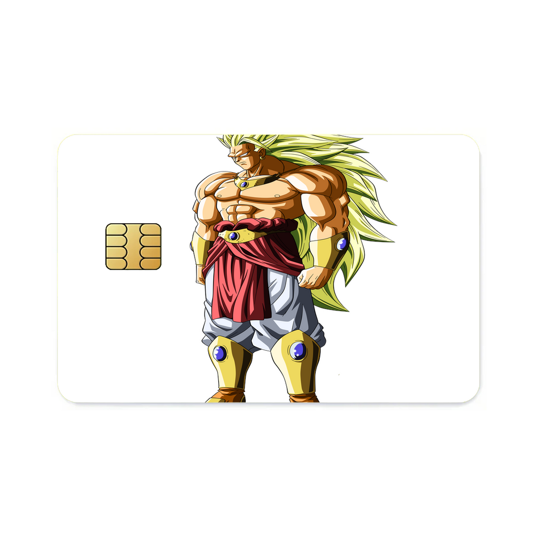 Broly Legendary  Credit Card Skins (4-in-1 Pack)