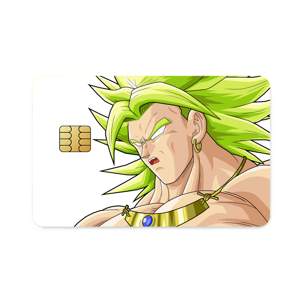 Broly SSJ  Credit Card Skins (4-in-1 Pack)